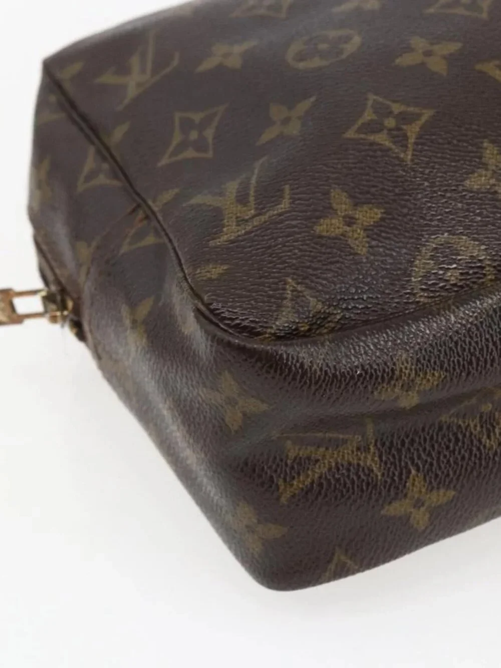 LOUIS VUITTON Monogram Trousse Toilette 28 Clutch Bag M47522 LV Auth 170199 - Picture 14 of 16